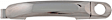 94430 Front, Driver Side Chrome Exterior Door Handle, With Key Hole, Help Series