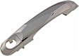 94430 Front, Driver Side Chrome Exterior Door Handle, With Key Hole, Help Series