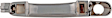 94430 Front, Driver Side Chrome Exterior Door Handle, With Key Hole, Help Series