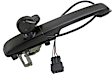94503 Front, Driver Side Textured Black Exterior Door Handle, Without Key Hole, Help Series