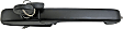 94504 Front, Passenger Side Textured Black Exterior Door Handle, Without Key Hole, Help Series