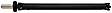 946-052 Rear Driveshaft, Four Wheel Drive/All Wheel Drive, 48 in. Length