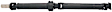 946-234 Rear Driveshaft, Manual Transmission, Non-ABS, 49.88 in. Length
