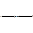 946-725 Rear Driveshaft, RWD, 6.8L, 10Cyl, Crew Cab Pickup, 108.07 in. Length, OE Solutions Series