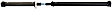 946-867 Rear Driveshaft, Four Wheel Drive, Automatic Transmission, Extended Cab Pickup