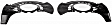 947-007 Front Brake Dust Shields, OE Solutions Series
