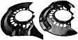 947-007 Front Brake Dust Shields, OE Solutions Series