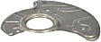 947-015 Front, Passenger Side Brake Dust Shields Aluminum, Aluminum, OE Solutions Series