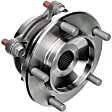 950-002 Front, Driver or Passenger Side Wheel Hub, 5 Lugs, With Bearing, 4WD, OE Solutions Series