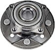 950-003 Front, Driver or Passenger Side Wheel Hub, 4 Lugs, With Bearing, 2.2L, 4Cyl, OE Solutions Series