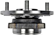 950-003 Front, Driver or Passenger Side Wheel Hub, 4 Lugs, With Bearing, 2.2L, 4Cyl, OE Solutions Series