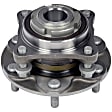 950-004 Front, Driver or Passenger Side Wheel Hub, 6 Lugs, With Bearing, RWD, OE Solutions Series