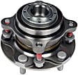 950-006 Front, Driver or Passenger Side Wheel Hub, 5 Lugs, With Bearing, OE Solutions Series