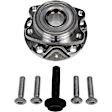 950-007 Front, Driver or Passenger Side Wheel Hub, 5 Lugs