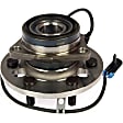 951-009 Front, Driver or Passenger Side Wheel Hub, 6 Lugs, With Bearing, 4WD, OE Solutions Series