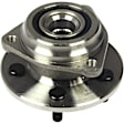 951-015 Front, Driver or Passenger Side Wheel Hub, 5 Lugs, With Bearing, OE Solutions Series