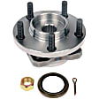 951-024 Front, Passenger Side Wheel Hub, 5 Lugs, Sensor Not Included, OE Solutions Series
