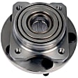 951-024 Front, Passenger Side Wheel Hub, 5 Lugs, Sensor Not Included, OE Solutions Series