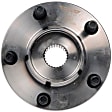 951-024 Front, Passenger Side Wheel Hub, 5 Lugs, Sensor Not Included, OE Solutions Series