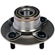 951-026 Rear, Driver Side Wheel Hub, 4 Lugs, Sensor Not Included, OE Solutions Series
