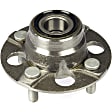 951-028 Rear, Driver or Passenger Side Wheel Hub, 4 Lugs, With Bearing, OE Solutions Series
