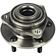 951-034 Front, Driver or Passenger Side Wheel Hub, 5 Lugs, OE Solutions Series