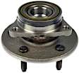 951-063 Front, Driver or Passenger Side Wheel Hub, 5 Lugs, With Bearing, Sensor Included, 4WD, OE Solutions Series