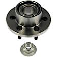 951-068 Front, Driver or Passenger Side Wheel Hub, 6 Lugs, With Bearing, RWD, OE Solutions Series