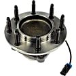 951-073 Front, Driver or Passenger Side Wheel Hub, 8 Lugs, Sensor Included, OE Solutions Series