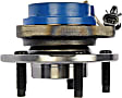 951-080 Front, Driver or Passenger Side Wheel Hub, 5 Lugs, OE Solutions Series