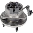 951-090 Front, Driver or Passenger Side Wheel Hub, 4 Lugs, Sensor Not Included, OE Solutions Series
