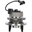 951-090 Front, Driver or Passenger Side Wheel Hub, 4 Lugs, Sensor Not Included, OE Solutions Series