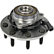 951-096 Front, Driver or Passenger Side Wheel Hub, 8 Lugs, RWD, OE Solutions Series