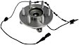 951-099 Front, Driver or Passenger Side Wheel Hub, 6 Lugs, RWD, OE Solutions Series