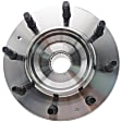 951-143 Front, Driver or Passenger Side Wheel Hub, 8 Lugs, 4WD, OE Solutions Series
