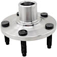 951-152 Front, Driver or Passenger Side Wheel Hub, 5 Lugs, With Bearing, 3.5L, 6Cyl, OE Solutions Series
