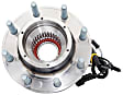 951-164 Front, Driver or Passenger Side Wheel Hub, 8 Lugs, 4WD, OE Solutions Series