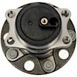 951-201 Rear, Driver or Passenger Side Wheel Hub, 5 Lugs, OE Solutions Series