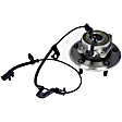 951-203 Rear, Driver Side Wheel Hub, 5 Lugs, Sensor Not Included, FWD, OE Solutions Series