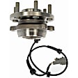 951-400 Front, Driver or Passenger Side Wheel Hub, 6 Lugs, Sensor Not Included, 4WD, OE Solutions Series