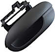95155 Rear, Driver Side Black Exterior Door Handle, Without Key Hole, Help Series