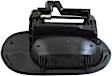 95155 Rear, Driver Side Black Exterior Door Handle, Without Key Hole, Help Series