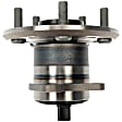 951-701 Rear, Driver Side Wheel Hub, 5 Lugs, Sensor Not Included, OE Solutions Series