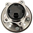 951-701 Rear, Driver Side Wheel Hub, 5 Lugs, Sensor Not Included, OE Solutions Series
