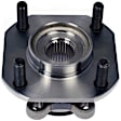 951-801 Front, Driver or Passenger Side Wheel Hub, 4 Lugs, Sensor Not Included, 2.0L, 4Cyl, OE Solutions Series