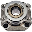 951-801 Front, Driver or Passenger Side Wheel Hub, 4 Lugs, Sensor Not Included, 2.0L, 4Cyl, OE Solutions Series