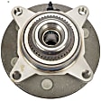 951-805 Front, Driver or Passenger Side Wheel Hub, 6 Lugs, Sensor Not Included, 4WD, OE Solutions Series