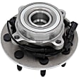 951-825 Front, Driver or Passenger Side Wheel Hub, 8 Lugs, 4WD, OE Solutions Series