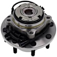 951-835 Front, Driver or Passenger Side Wheel Hub, 8 Lugs, OE Solutions Series