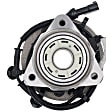 951-837 Front, Driver or Passenger Side Wheel Hub, 5 Lugs, 4WD, OE Solutions Series